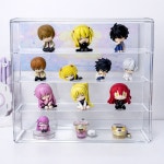 미미그라운드 가챠 케이스 장식장 투명 피규어 진열대 진열장 마치보케 보관함 굿즈 : mimiground
