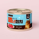 먹보 리얼 별난참치 고양이 캔사료 참치, 170g, 24개 : 댕냥사무소