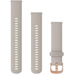 2022-0102-1290 | GARMIN Quick Release 밴드 20 mm Light Sand SiliconeRose Gold 010-12932-16[GARMIN 순정품] : Hiro service