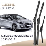 현대 i30 GD Elantra 2012-2017 2013 와이퍼 전면 및 블레이드 앞 유리 창 브러쉬 26 + : 튼튼상사2