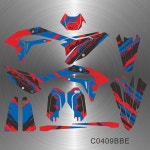베타 X 트레이너 X-TRAINER XTRAINER 250 300 2023 2024 그래픽 데칼 스티커 키트 오토바이 배경 C0409BBE : 시온Zion 생활가전몰