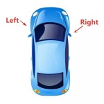 A75F-Maserati Quattroporte 2014- LH RH 앞유리 카울 트림 커버 670013463 670013462 : 더블엠마켓-MM