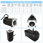 Nema23 57mm 스테퍼 모터 3Nm 425 oz.in 고토크 2상 3A, DM556 스텝 드라이버가 장착된 3축 CNC 컨트롤러 키트, 판화 기계 3D 프린터용... 