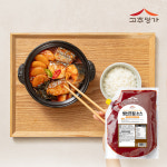 고추명가 생선조림 소스 고등어 갈치 코다리 아구찜 명태 황태 양념장 2kg, 1개 : 고추명가