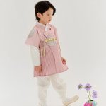 주원 남아 한복 (백일/1-10호) 명절 철릭 핑크 분홍 : 주식회사 키즈톡톡