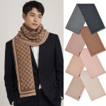 [국내백화점 선물포장 영수증동봉] 구찌 남여공용 투톤 양면 울 머플러 목도리 839035 : 트리니티스토리