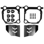 타오치스 헤드라이트 변환 마운팅 브래킷 (BYD 위안 플러스 ATTO 3 2022-2023용) 하이빔 헬라 3R 5 G5 프로젝터 렌즈 액세서리... 