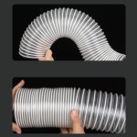 엑셀관 PVC 파이프 투명 호스 배관 관 덕트 내경 10M 40MM : 하나모아몰