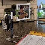 코페르니쿠스 듀이 교실 및 원격 학습에 적합한 스마트폰 및 패드용 문서 카메라 스탠드 : 준바이.