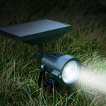 태양광 수목 투사등 태양열 정원등 잔디 LED 야외 브릴리언트 조경등 흰빛 : 스마트태양광조명