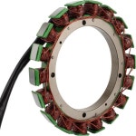 스테이터 마그네토 18 코일 교체 부품 63P-81410-00-00 호환 150마력 아웃보드 2004-2020 4행정용 : 현진 상사