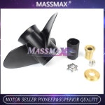 48-77344A45 해양 보트 선외 프로펠러 13 1/4 x 알루미늄 합금 (머큐리 60 100 115 HP 액세서리 금속날) : 편상사