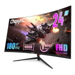 커브드 180Hz 게이밍 모니터, 1800R 커브드 게이밍 모니터, 1ms MPRT, FHD 1920 1080P , 프리싱크, HDMI2 0, DP1 4, : 케이엠파이브