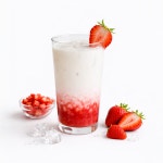 과육듬뿍 딸기청 대용량 2,5kg 과일청 딸기 라떼 빙수 우유용 시럽 베이스 소스 : 워밍업스토어