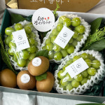 초록달빛 과일선물세트 명절 예단 백화점 과일바구니 신부지이바지음식 상견례 고이담아 : 과일 고이담아