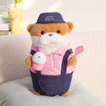 G1786 우소우소짱 인형 장식 알바시리즈 귀여운 선물 쿠션 수달 : 쿠마네상점