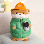 G1786 우소우소짱 인형 장식 알바시리즈 귀여운 선물 쿠션 수달 : 쿠마네상점