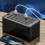 USB 대용량 충전기 카페 USB멀티포트 동시 15포트 30구 식당 태블릿 업소용허브 1 발순풍 스타일별로 전원 스위치와 방열 기능 : 타이그라