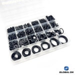 1020/200pcs 고무 O 링 와셔 NBR 배관 가스켓 내유성 자동차 수도꼭지 수리 : 가야소소온