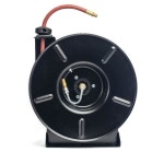 릴크래프트 5650-OLP-35BK - 3/8인치 x 50피트 300psi, 에어 호스 릴 / 1/4인치 NPT(M) 엔드, : 나스토어일삼