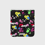 비 해피 블랙 파코(Z플립-하드) : 어프어프