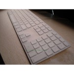 아이맥 유선 USB 키보드, 숫자 키패드 , 버전 실리콘 키보드 커버, 아이맥용 보호대 스킨, A1243 MB110LL/B : 더블엠마켓-MM