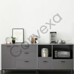 필인 광파 렌지대 수납장 세트 주방수납가구 식탁렌지대수납장세트 : 필인사이트