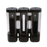 호텔디스펜서 통 모텔디스펜서 3구 액체비누디스펜서 비누 샴푸통 손세정제디스펜서 E21WC5144B : 거성네스트