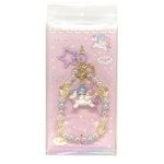 리틀트윈스타 폰 스트랩 Dreamy journey 유니콘 별 카라비너 : 루루링소품샵