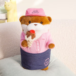 G1786 우소우소짱 인형 장식 알바시리즈 귀여운 선물 쿠션 수달 : 쿠마네상점