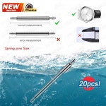 10 20개 스트랩 스프링 SKX009용 밴드 20M SKX007 직경 5MM 터틀 시계 20mm 10pcs 1set : 라이즈라이팅