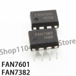 1PCS  FAN7382 FAN7601 LCD 전원 관리 칩 DIP-8 : 분당플렉스57