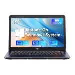 LETSUNG Itel 14인치 노트북 컴퓨터 - Celeron N4000(듀얼 코어), UHD 그래픽 600, 4GB RAM 256GB SSD, 엣지 HD 디스플레이, 울트라...