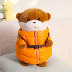 G1786 우소우소짱 인형 장식 알바시리즈 귀여운 선물 쿠션 수달 : 쿠마네상점