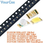 1206 SMD LED 다이오드 DIY 발광 키트 적색 19217 0603 개로트 : 충일무역