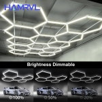 미용실 이발소 조광 가능한 인테리어 벌집 차고 조명 육각형 LED 110V 240V 튜브 HR-BD01 : 알리무역