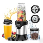 SUAVO SMOOTHIE BLENDER 1100W 뚜껑 믹서 623 22온스 쉐이크 : 네로비