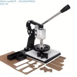 섬유 절단기 DIY 소형 가죽 수동 다이 커팅 머신 천 공예 종이에 적합 : PickUP컴퍼니