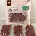 건강한육포 오리가슴살 소프트스틱 300g 강아지 져키 : 꿈펫