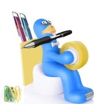 투투 화장실 접착 테이프 홀더 종이 클립 자기 미니 싱크 수도꼭지 책상 정리 사무실 선물 H0515 : 플로우마켓샵