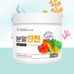 한천가루 한천 분말 젤리 꼬시래기 우뭇가사리 묵 푸딩재료 200g, 1개 : 럭키네하우스