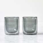 ZWILLING 소렌토 2개 더블 월 텀블러 유리 세트 - 스모크 그레이 Smoke Grey 2-pc : 맘대로샵