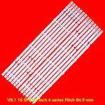 PPMP V8.1용 14개 LED 스트립 16 SPR 49인치 6 시리즈 피치 84.9mm MB20UW13T08507 Sn-Ag-Cu 6시리즈 : 지산국제물류