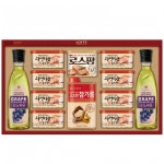 롯데 의성마늘 로스팜 포도씨유 참기름 선물 세트 : 굿로이