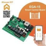 EGA15=EGA18 24VDC 회로 보드 컨트롤러 PCB 카드 게이트 오프너 board with 1 key : 신안글로벌-3