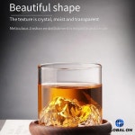 관산 물컵 투명 원통형 와인잔 바 다기능 폼 포장 유리 파티 175/300ML : 계룡소소온