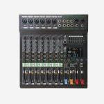 REAL 리얼 RMX-822B 8채널 오디오믹서 이펙터 USB 블루투스 랙날개 포함 : 오케이사운드