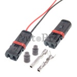 자동 플라스틱 하우징 밀폐형 커넥터 자동차 전기 케이블 소켓 자동차 방수 플러그 872-406-501 1 세트 2 Follow me cheaper 1 : 에드윈2