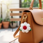 양말목 통통한 데이지 꽃 만들기  DIY 키링 양말목 공예 재료 학교수업 단체수업 : 라탄스토리