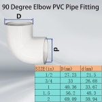 1CM 2인치 PVC 90도 피팅 가구 피팅 빌딩 구조용 DIY 엘보 선반 지지 프레임 SCH40 파이프 정원 양방향 코너 직각 4개 1/2 INCH : 라모드스튜
